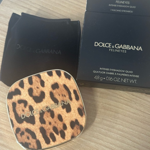 Dolce & Gabbana Leopard Print Eyeshadow Quad - Picture 1 of 3